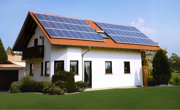 residential rooftop solar panel